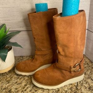 Coach Virtue Suede Boots
